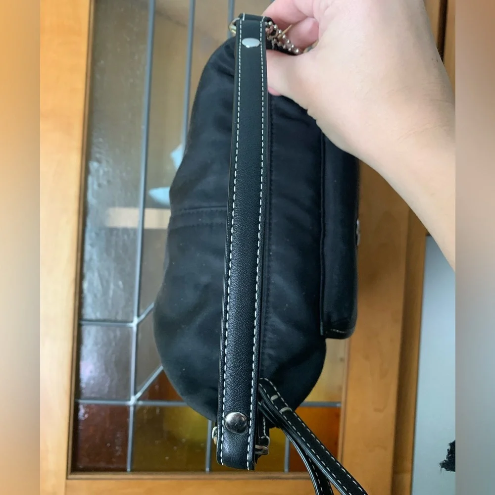 Coach Nylon mini bag contrast stitching - Picture 6 of 8